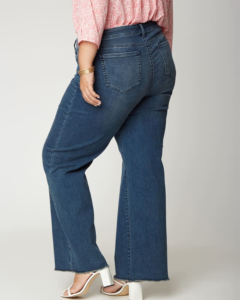 Nydj wide leg jeans online